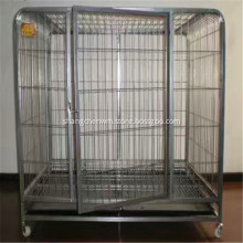 Stainless Steel Folded Dog Animal Cage